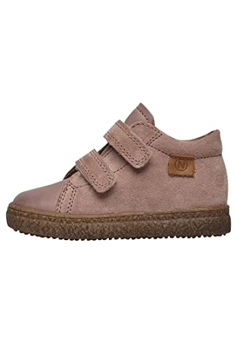 Naturino Albus VL-Sneakers aus Nappa- und Veloursleder, Rosa 27 von Naturino