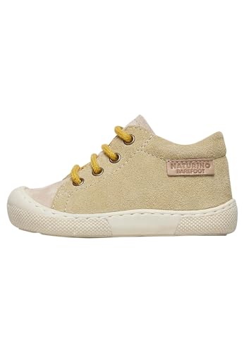 Naturino Amur-Lauflernschuhe aus Veloursleder, Beige 21 von Naturino