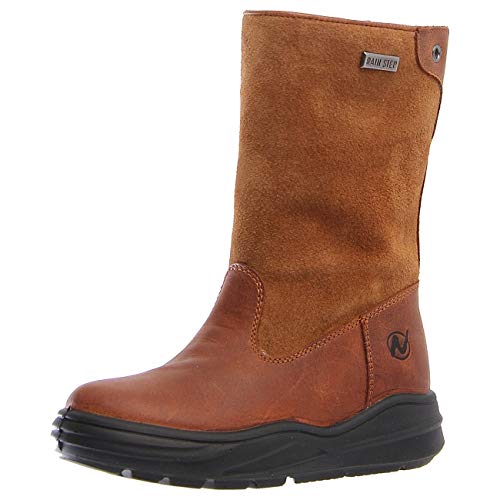 Naturino Aspen Kinder Lederstiefel Rainstep wasserdicht Reißverschluss Gr.33-40 braun EUR 38 von Naturino