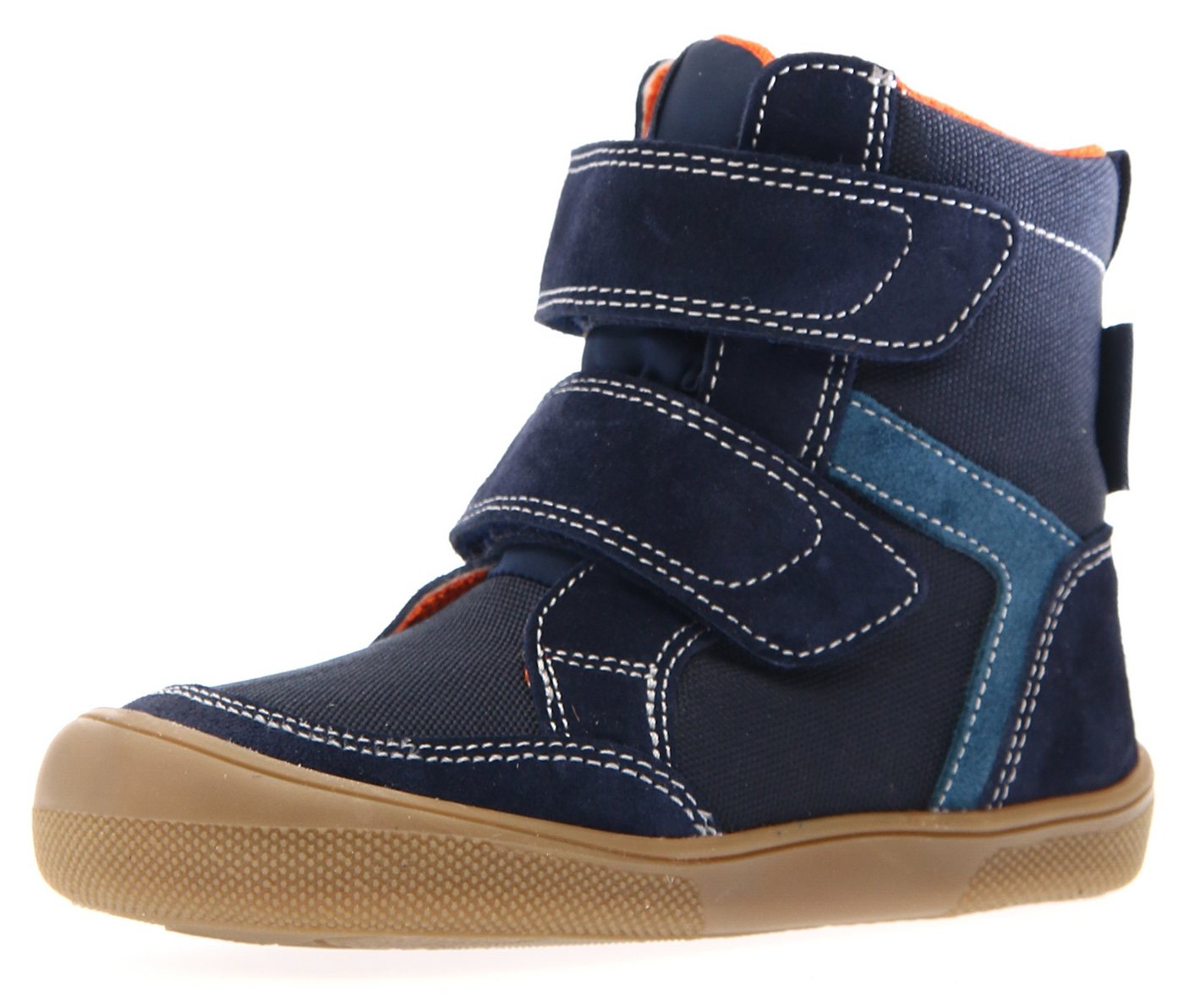 Naturino BAREFOOT KODDAS VL Winterstiefel Klettstiefel mit Wollfutter, Größenschablone zum Download von Naturino