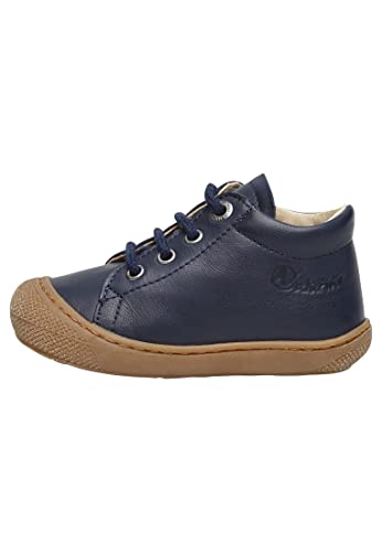 Naturino Cocoon-Lauflernschuhe aus Nappaleder, Marineblau 18 von Naturino