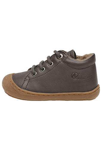 Naturino Cocoon-Lauflernschuhe mit Wollfutter, Anthrazit 18 von Naturino