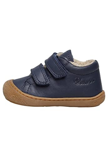 Naturino Cocoon VL-Lauflernschuhe aus Nappaleder mit Wollfutter, blau 18 von Naturino