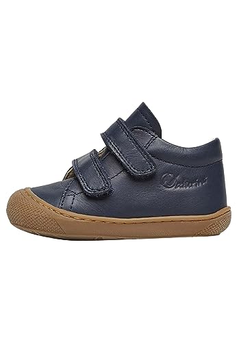 Naturino Cocoon VL-Lauflernschuhe aus Nappaleder, Marineblau 18 von Naturino