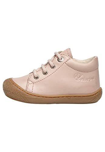 Naturino Cocoon-Lauflernschuhe aus Nappaleder, Puderrosa 22 von Naturino