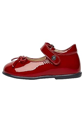 Naturino Ballet-Ballerinas aus Lackleder mit Riemchen, rot 23 von Naturino