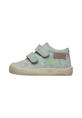 Naturino Barfußschuhe aus Veloursleder mit Blumenprint, Mint 26 Naturino Barfußschuhe aus Veloursleder mit Blumenprint, Mint 26 von Naturino