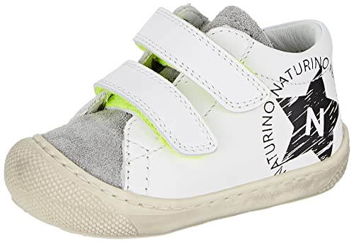 Naturino Brillix Vl Schuhe, Mehrfarbig White Black Yellow Fluo, 19 EU von Naturino