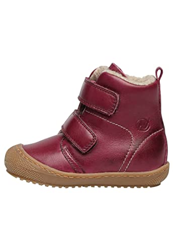 Naturino Bubble VL-Stiefeletten aus gefüttertem Nappaleder, Bordeaux 26 von Naturino