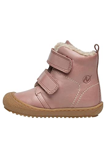 Naturino Bubble VL-Stiefeletten aus gefüttertem Nappaleder, Rosa 21 von Naturino