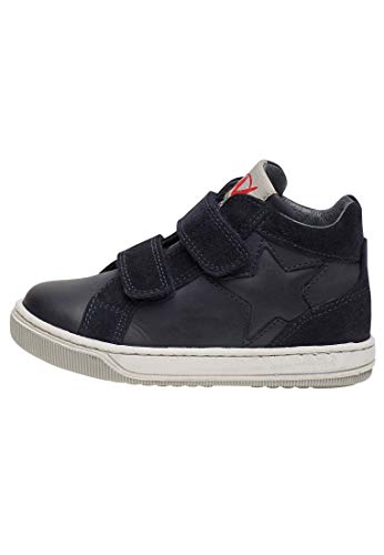 Naturino Clay Star VL-Knöchelhoher Sneaker mit unterlegtem Stern Mitternachtsblau 25 von Naturino