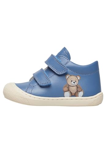 Naturino Cocoon Bear Vl Krippenschuh, Azure, 17 EU von Naturino