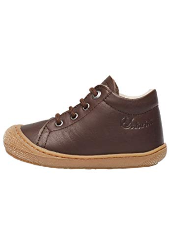 Naturino Cocoon-Lauflernschuhe aus Leder mit Wollfutter, braun 21 von Naturino