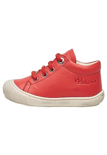 Naturino Cocoon-Lauflernschuhe aus Nappaleder, rot 23 von Naturino