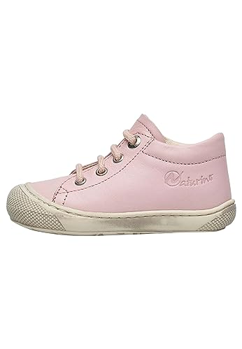 Naturino Cocoon-Lauflernschuhe aus Nappaleder, Rosa 18 von Naturino