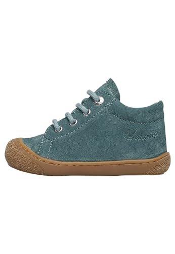 Naturino Cocoon-Lauflernschuhe aus Veloursleder, Mint 19 von Naturino