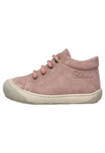 Naturino Cocoon-Lauflernschuhe aus Veloursleder, Rosa 22 von Naturino