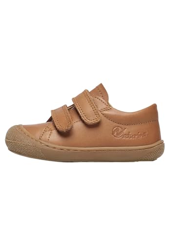 Naturino Cocoon Low VL-Lauflernschuhe aus Leder, Cognac 24 von Naturino