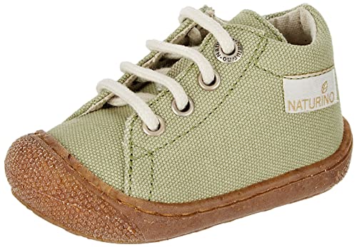 Naturino Cocoon Organic Lauflernschuhe für erste Schritte, Mehrfarbig Sage Grün, 17 EU von Naturino