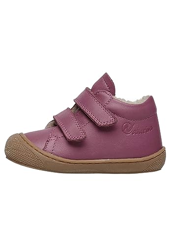 Naturino Cocoon VL-Lauflernschuhe aus Nappaleder mit Wollfutter, Helles Rosa 20 von Naturino