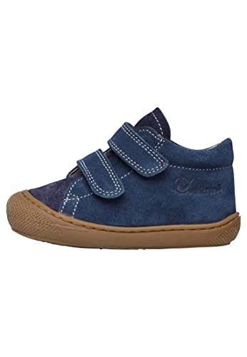 Naturino Cocoon VL-Lauflernschuhe aus Veloursleder, blau 26 von Naturino