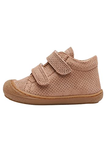 Naturino Cocoon VL-Scarpine primi passi in Suede glitterato, Rosa Antico 21 von Naturino