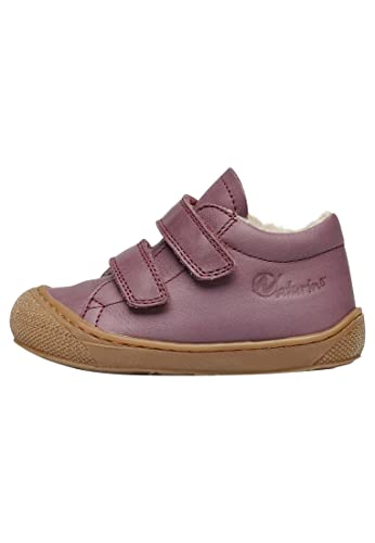 Naturino Cocoon VL-Lauflernschuhe aus Nappaleder mit Wollfutter Violett 17 von Naturino