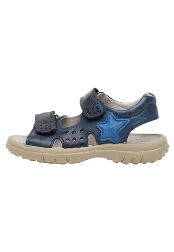 Naturino Dock-Sandale aus Leder blau 29 von Naturino