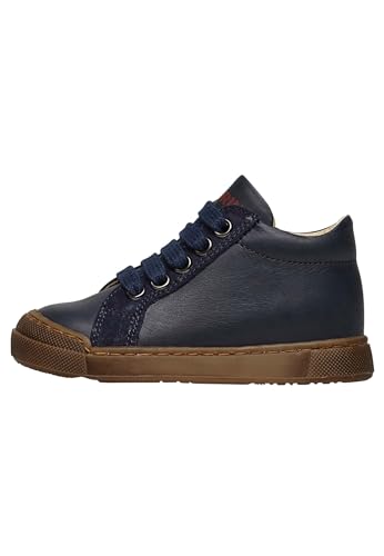 Naturino Dord Zip Krippenschuh, Navy Sonne Honey, 23 EU von Naturino