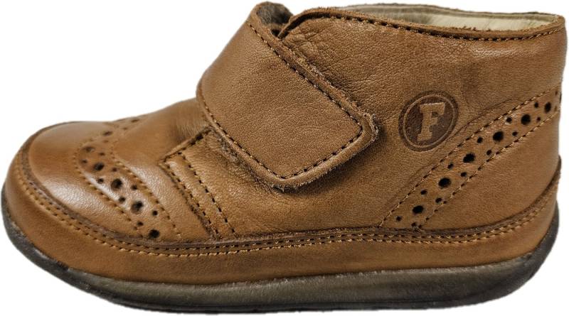 Naturino FALCOTTO Schnürschuh Sneaker Kinderschuh Lederschuh cognac Lauflernschuh aus echtem Leder von Naturino