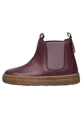 Naturino FIGUS-Casual Chelsea Boots-Rot, Dunkelrot 26 von Naturino