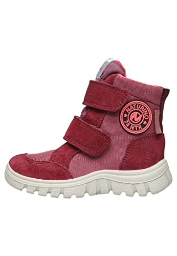 Naturino GEMINAE-Après-Ski Stiefelette aus Cord und Veloursleder Fuchsie 35 von Naturino