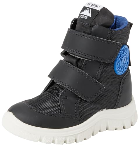 Naturino Geminae 2 Wp Schneestiefel, Schwarz, 23 EU von Naturino