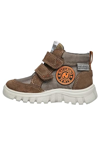 Naturino Geminae Low Wp Schneestiefel, Light Brown Orange Fluo, 38 EU von Naturino