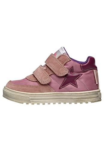 Naturino HESS HIGH WP VL.-Sneakers aus Veloursleder und Stoff, Rosa 33 von Naturino