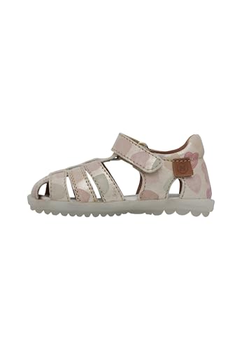 Naturino Halb geschlossene Sandalen aus laminiertem Leder mit Herz, Rosa-Platin 30 Naturino Halb geschlossene Sandalen aus laminiertem Leder mit Herz, Rosa-Platin 30 von Naturino