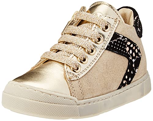 Naturino Heist Zip Verkürzte Schuhe, Gold Platinum Black, 31 EU von Naturino