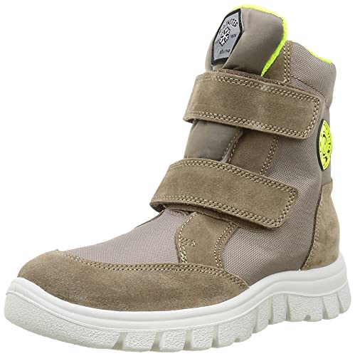 Naturino Herren GEMINAE Schneestiefel, Tobacco Yellow Fluo, 36 EU von Naturino