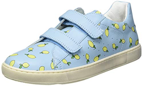 Naturino Jungen HASSELT VL Sneaker, Light Blue-Yellow, 22 EU von Naturino