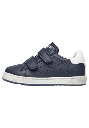 Naturino HASSELT VL-Sneakers aus Leder mit Perforationen, blau 21 von Naturino