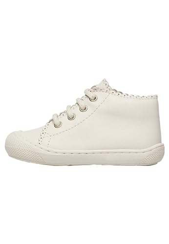 Naturino Jungen Mädchen Cottins Krippenschuh, weiß, 25 EU von Naturino