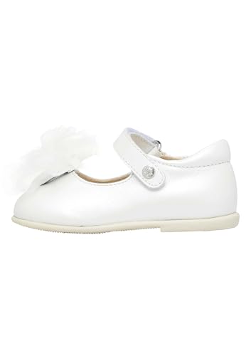 Naturino Jungen Mädchen RIEKA Ballerinas, White, 26 EU von Naturino