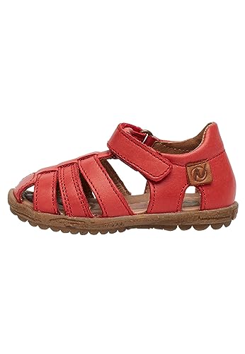 Naturino SEE-Halb geschlossene Sandalen aus Leder, rot 25 von Naturino