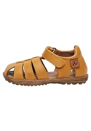 Naturino SEE-Halb geschlossene Sandalen aus Leder, Orange 28 von Naturino