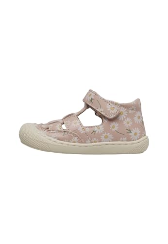 Naturino Lauflernsandalen aus Leder mit Margeritenprint, Rosa 18 Naturino Lauflernsandalen aus Leder mit Margeritenprint, Rosa 18 von Naturino