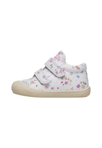 Naturino Lauflernschuhe aus Leder mit Blumenprint, weiß 22 Naturino Lauflernschuhe aus Leder mit Blumenprint, weiß 22 von Naturino