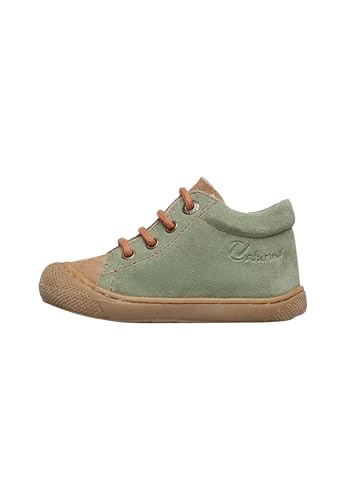 Naturino Lauflernschuhe aus Veloursleder, Grün-Braun- 25 von Naturino