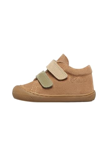 Naturino Lauflernschuhe aus Veloursleder, braun-Beige 25 von Naturino