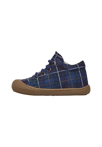 Naturino Lauflernschuhe aus Veloursleder mit Karomuster, Marineblau 25 Naturino Lauflernschuhe aus Veloursleder mit Karomuster, Marineblau 25 von Naturino