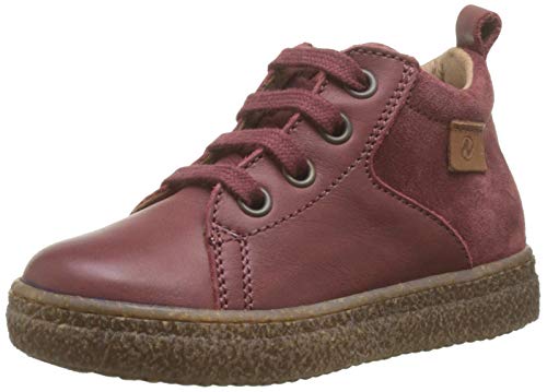 Naturino Alder Zip Hohe Sneaker, Rot (Bruciato 0d03), 35 EU von Naturino